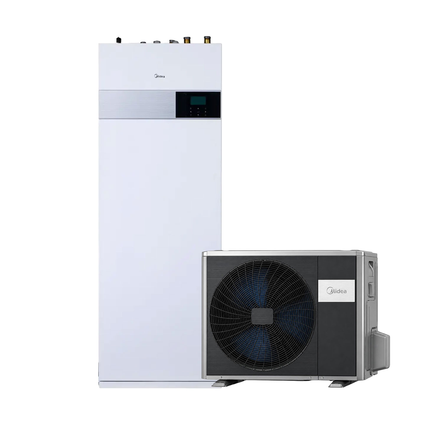 Midea_M-Thermal_ar_boileri Midea M-Thermal series Gaiss-ūdens siltumsūknis ar iebūvēto boileri 12-16kW - Image 1